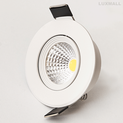 LED COB 4W 카오 매입등 화이트,블랙 55~60파이.