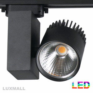 LED COB 20~40W 사크 스포트 레일형 화이트,블랙