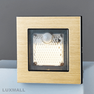 LED 1W  포토 센서 발목 매입등 (55*55) (4color)