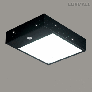 LED 15W 밀키 센서 직부 백색,흑색 250형