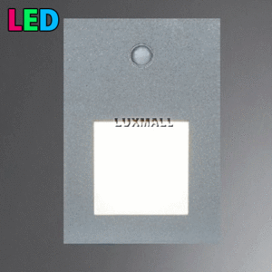 LED 3W 슬립 센서등 사각 매입등 (100*145) 반사형, 유리형