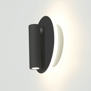 LED 9W 뉴 리스트 원형 인테리어 벽등 화이트,블랙(ON/OFF스위치)