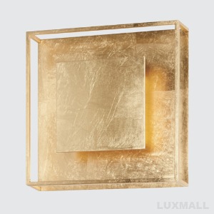 LED 4W 금빛 사각 반사 벽등
