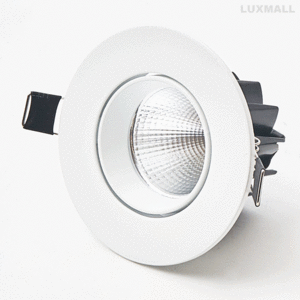 LED COB 8W 톰보이 회전 매입등 3인치 70~80파이.