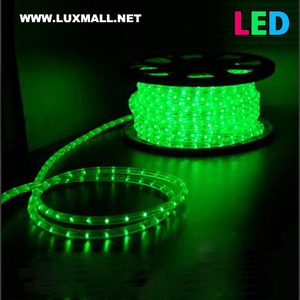 LED 원형 논네온 13파이 녹색 50M