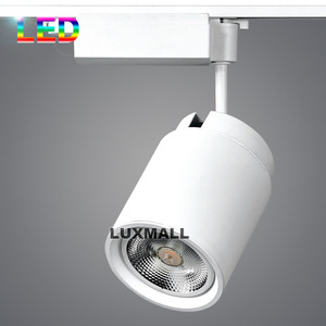 LED COB 16W 외발원통 레일 스포트 슬림 대 백색