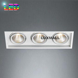 LED 90W 멀티 루비 3등 매입등 대 화이트(560*180)