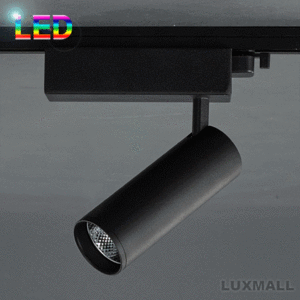 LED COB 20W 메이터 스포트 레일형 화이트, 블랙