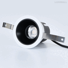 LED COB 6W 세아 원형 매입등 백색,흑색 55파이.